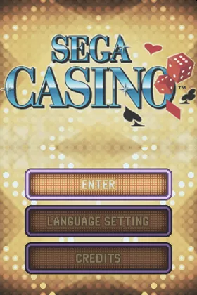 Sega Casino (USA) (En,Fr,De,Es,It) screen shot title